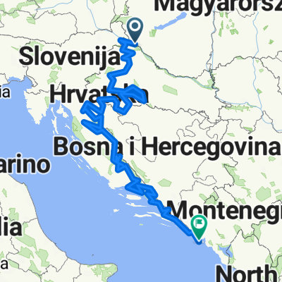 easy road croatia  trasa 02