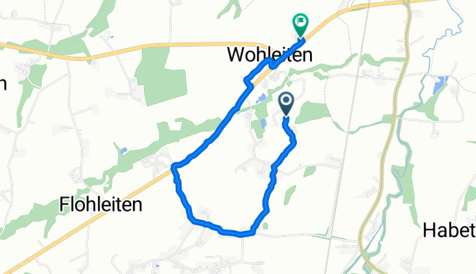 Unterbreitenried 31 nach Wohleiten 8