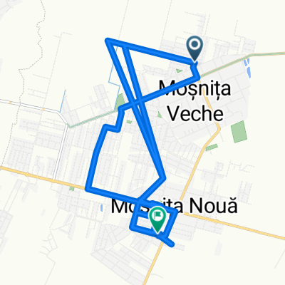 Strada Bistrei 2, Moșnița Veche to Strada Junimii, Moșnița Nouă