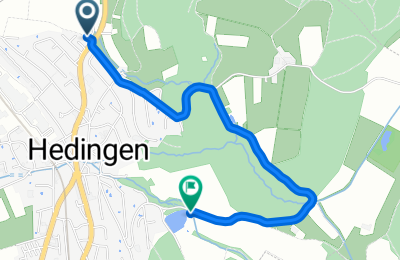 Route in der Bikemap App öffnen