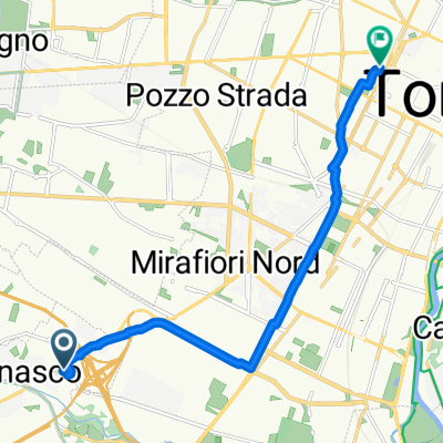 Da Via Schifani 14, Beinasco a Via Bernardino Drovetti 22, Torino