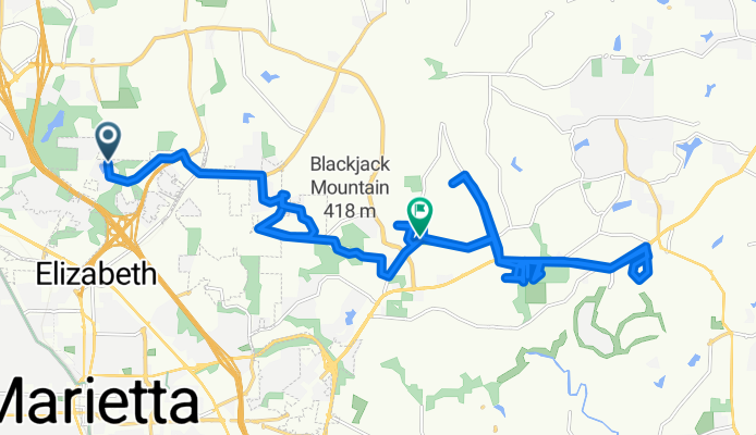 425 Williams Dr, Marietta to 2529 Sewell Mill Rd, Marietta