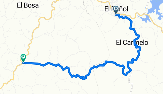Carrera 18 240, Peñol to Marinilla-El Peñol