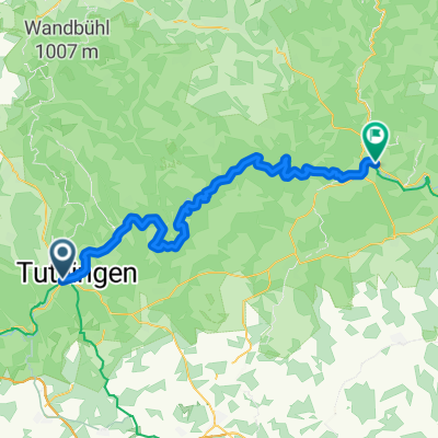 Donauradwanderweg von Tuttlingen nach Sigmaringen