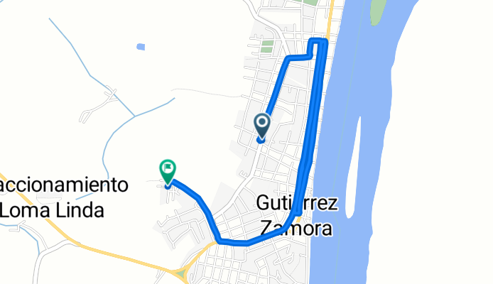 De 2 de Abril 36, Gutiérrez Zamora a Oriental 57, Gutiérrez Zamora