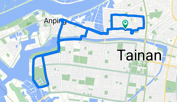 No. 4 Humei 1st Street Lane 26, West Central District to No. 1 Humei 1st Street Lane 26, West Central District