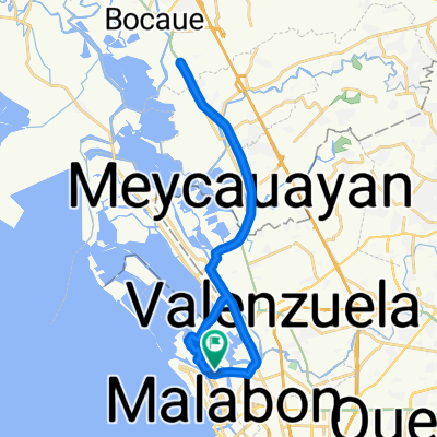 104 Santa Ana Street, Malabon City to 101 Santa Ana Street, Malabon City