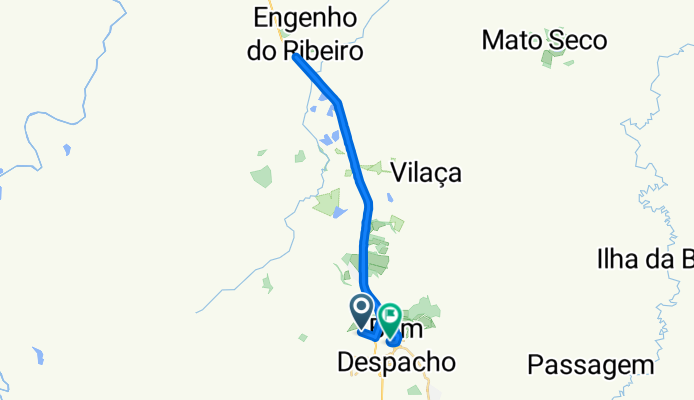 De Rua Picão Camacho 1478 a Travessa Olegário Maciel 14