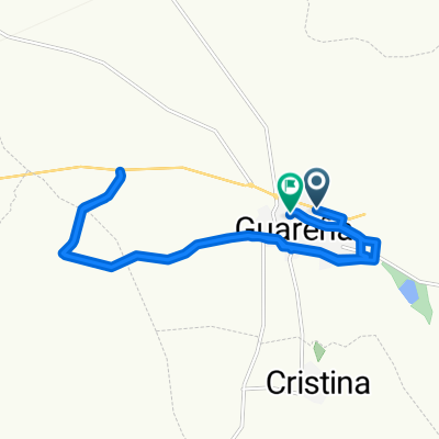 De Travesia el Rollo 18, Guareña a Calle Atrás 40, Guareña