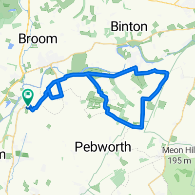 25k loop Welford - Long Marston - Dorsington