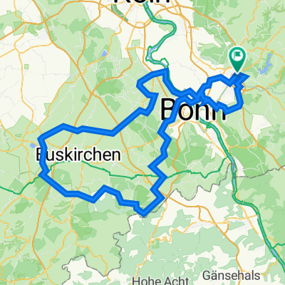 BRT2021-MI: Über den Rhein - RTF des BRT 2021 in Siegburg - 155 km Strecke