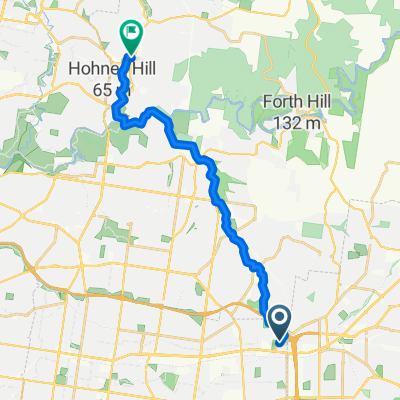 Mullum Mullum, Mitcham to Eltham Library