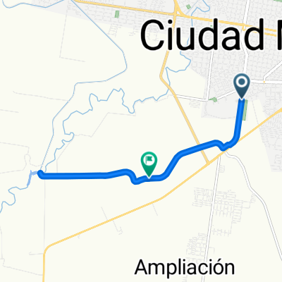 De Boulevard Licenciado Manuel Cavazos Lerma, El Mante a Camino Quintero - Chapultepec, El Mante