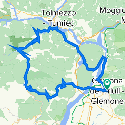 gemona del friuli - cuel di forchia - sella chianzutan