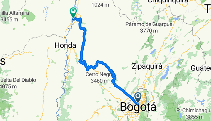 Ruta 1 - Bogotá - La Dorada