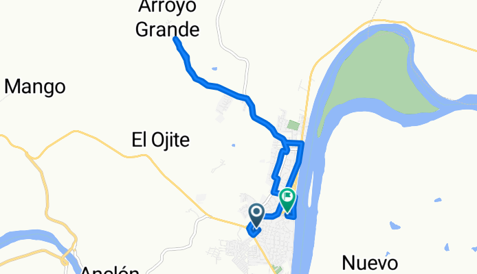 De Calle Ruiz Cortinez, Gutiérrez Zamora a Calle P. Miguel Patiño 31, Gutiérrez Zamora