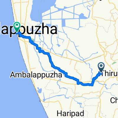 Purackal Palam Road, Chathenkary to Beach Road, Alappuzha