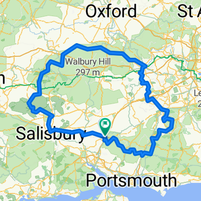 King Alfreds Way 2020 Final Route