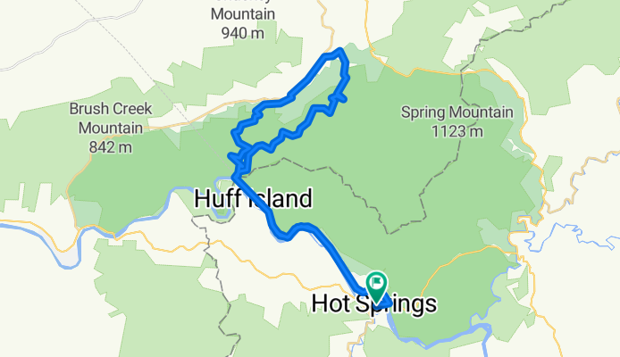 Hot Springs - Pine Spring TN lollypop