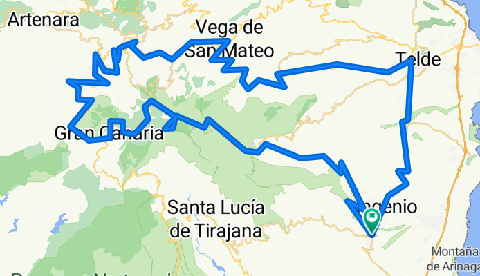 Agüimes-Pico de las Nieves-Roque Nublo-Agüimes