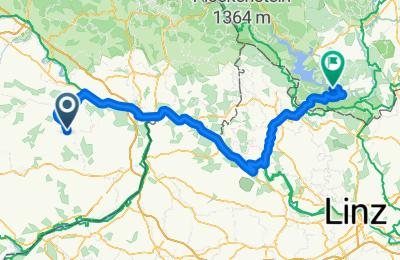 Route in der Bikemap App öffnen