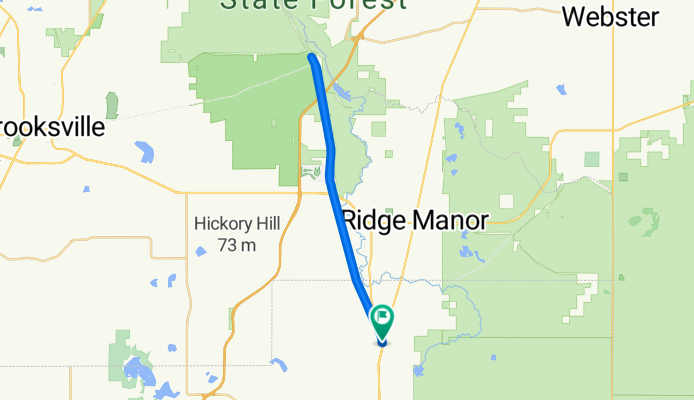 Withlacoochee State Trail, Dade City to Withlacoochee State Trail, Dade City
