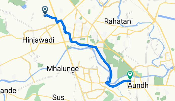 Pimpri-Chinchwad to Nagras Road 202, Pune