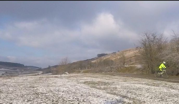 Foto 2 der Bikemap-Route "2021.jan.09-Az első havas/sáros túra"