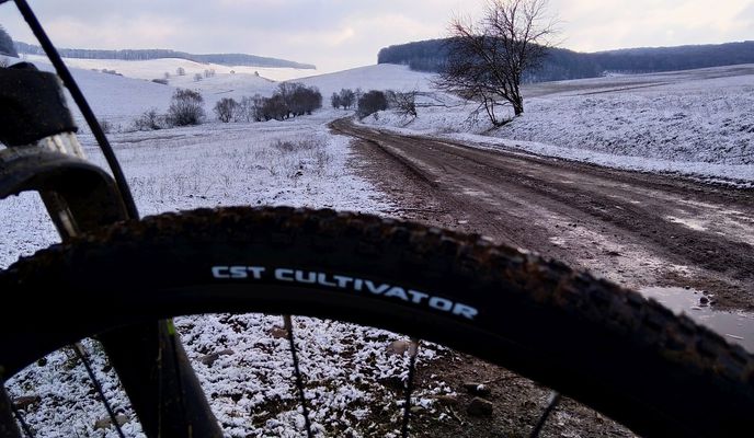 Foto 1 der Bikemap-Route "2021.jan.09-Az első havas/sáros túra"