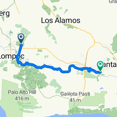 To Santa Ynez