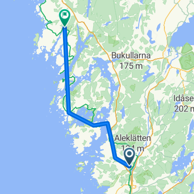 To the North