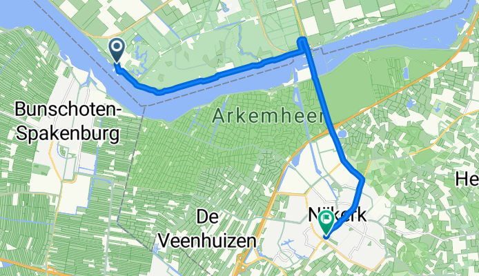 Slingerweg 7C, Zeewolde naar Frieswijkstraat 58, Nijkerk