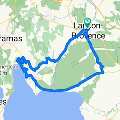 De 81–415 Avenue du Maréchal Leclerc, Lançon-Provence à 4 Impasse du Moulin, Lançon-Provence
