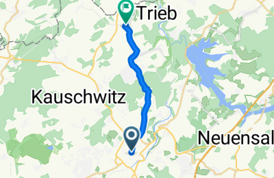 Route in der Bikemap App öffnen
