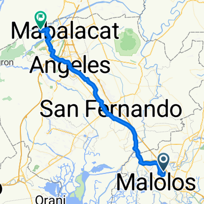 Toledo Street, Malolos to San Vicente Road, Bamban