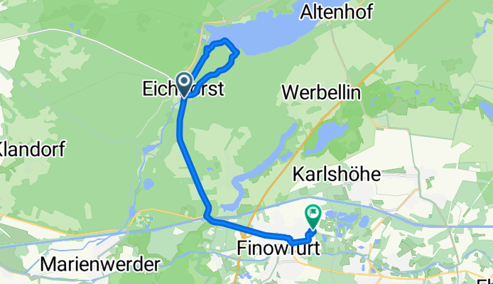 Eberswalder Chaussee 3a, Schorfheide nach Walzwerkstraße 112, Schorfheide