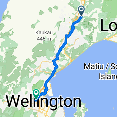 Mark Avenue 232, Wellington to Upland Road 1, Wellington