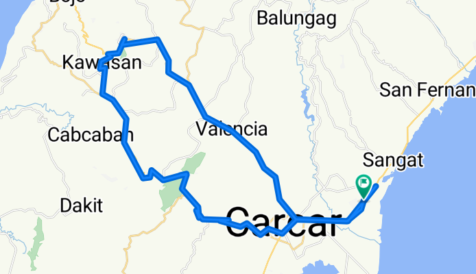 Cebu South Road, Carcar City to Cebu South Road, Carcar City