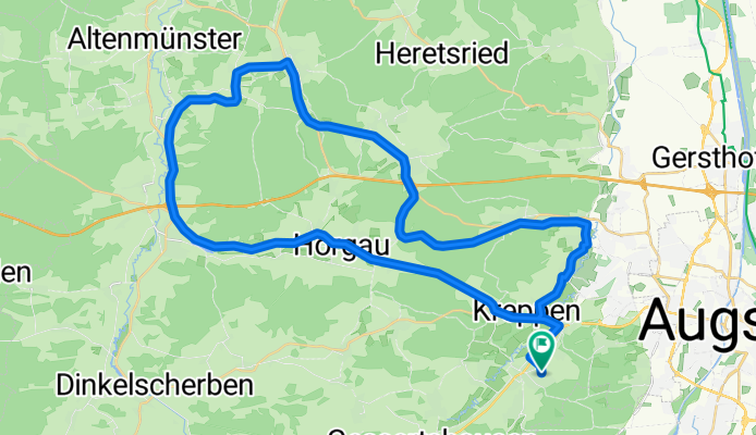 Zusmarshausen-Wörleschwang-Weldenradweg