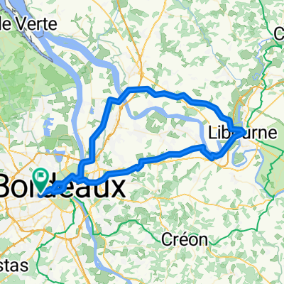 De Mérignac à Libourne et Cubzac les Ponts