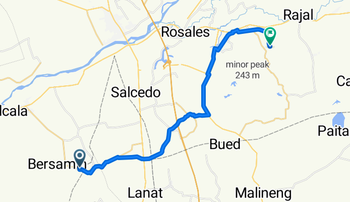 Artacho-Sta. Monica Road, Bautista to Unnamed Road, Balungao