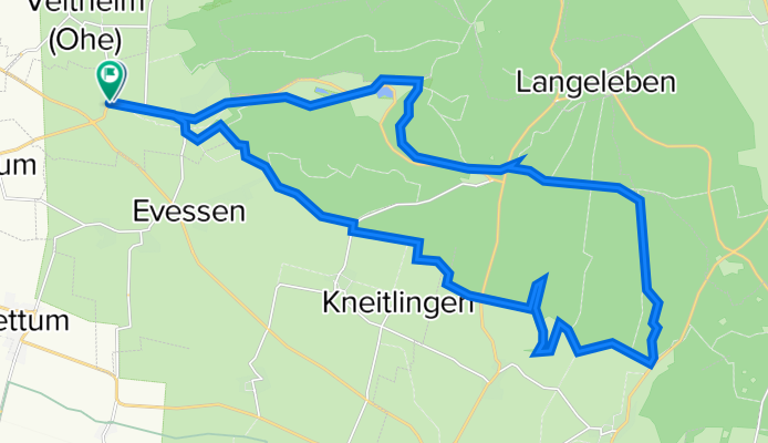 MTB ELM Lucklum 1 Rundtour über Watzumer Häuschen und Tetzelstein
