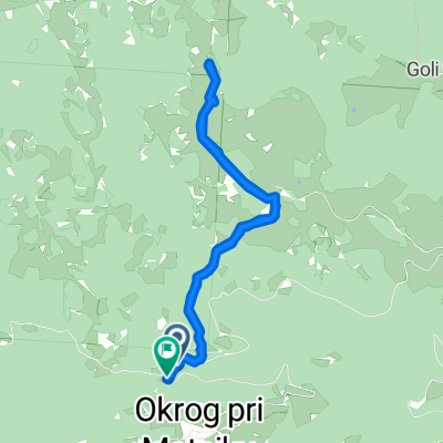 Unnamed Road to Okrog pri Motniku