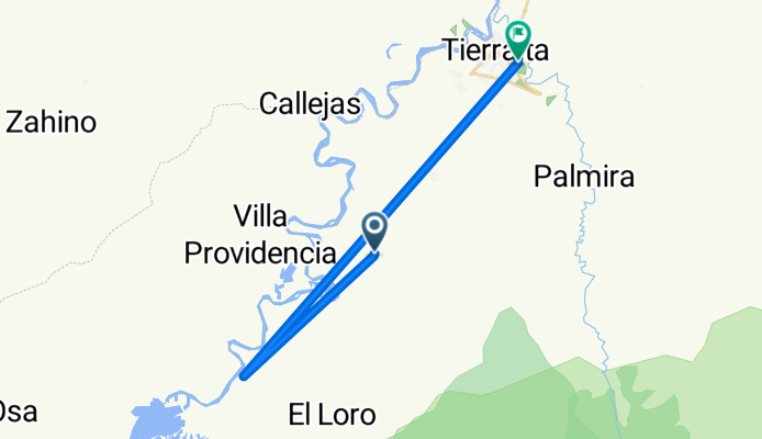 De Vía Tierralta-Urrá, Tierralta a Carrera 10a 23-35, Tierralta