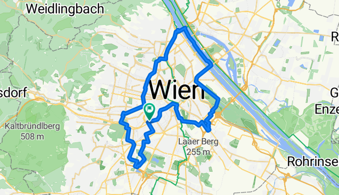 Wien Alle 23 Bezirke - Fast nur Radwege