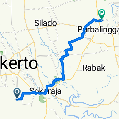 Jalan Desa Wiradadi, Kecamatan Sokaraja to Kembaran Kulon, Kecamatan Purbalingga