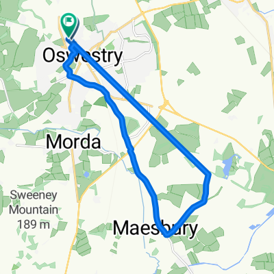 Oswestry, Maesbury, Aston