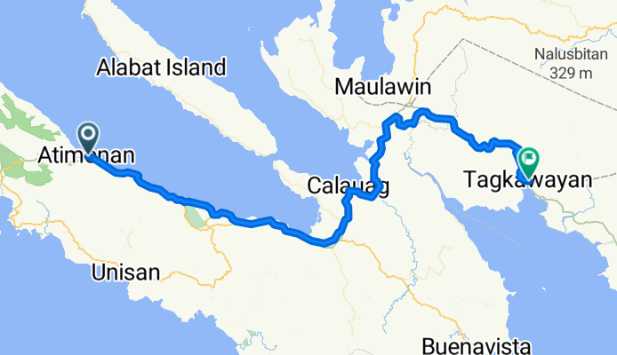 South Luzon Leg 2  Atimonan-Tagkawayan