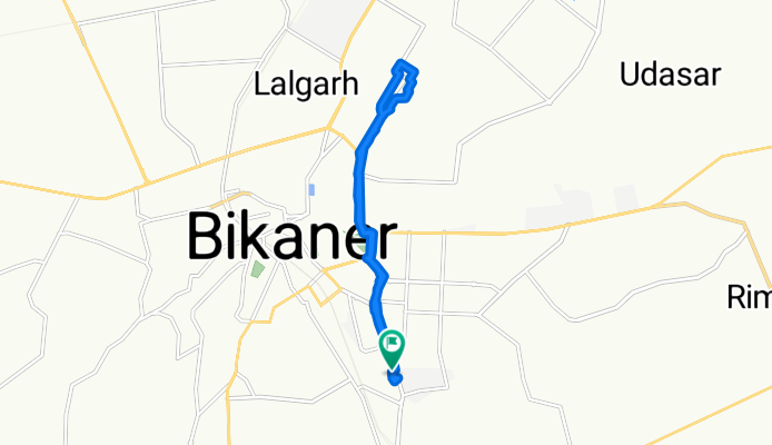 1B/19, Bikaner to 1B/19, Bikaner