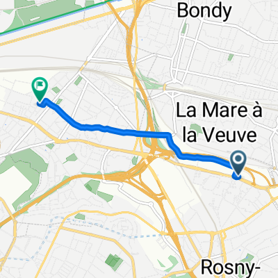 De 145 Boulevard d'Alsace-Lorraine, Rosny-sous-Bois à 2 Rue du 19 Mars 1962, Noisy-le-Sec